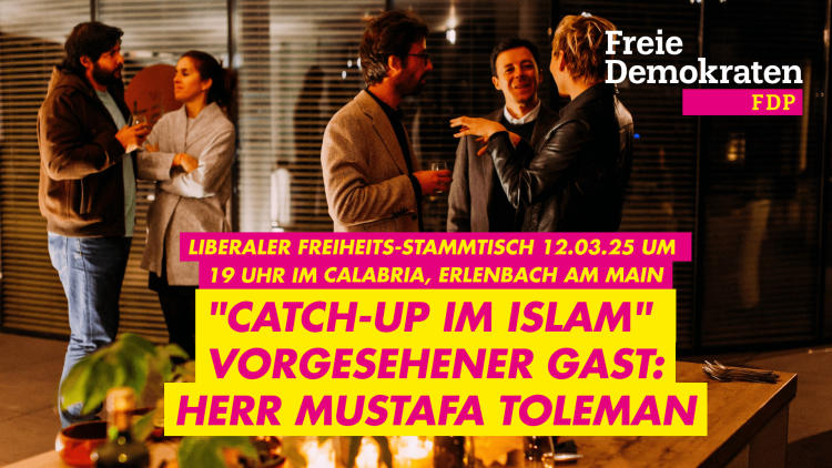 Liberaler Freiheits-Stammtisch im März 2025